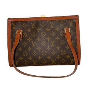 Louis Vuitton Sac Bivouac Monogram Shoulder Bag Vintage France Rare